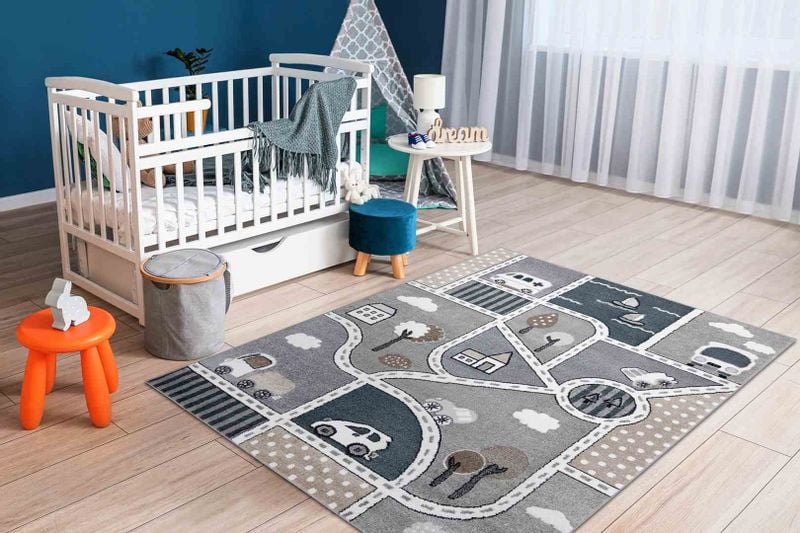 RUG/LU/BEO/STRADE/GREY/120x170 zdjęcie 2