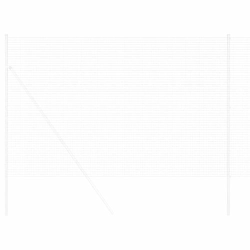 Spawana siatka ogrodzeniowa Srebrny 1.6 x 25 m Stal na Arena.pl