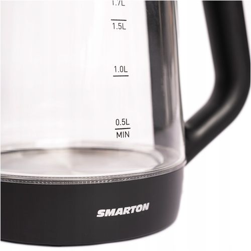 Czajnik Elektryczny 1,7L Szklany Podświetlany SMARTON WK 400 2200W na Arena.pl