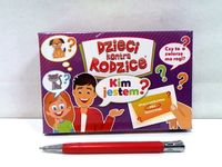 Dzieci kontra rodzice gra Kim jestem? 08620