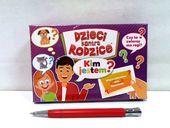 Dzieci kontra rodzice gra Kim jestem? 08620