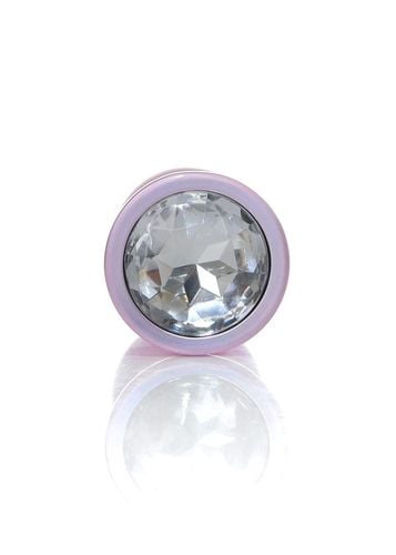 plug jewellery pearl pink plug  clear m na Arena.pl