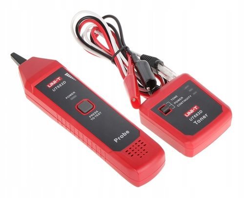 MIERNIK SZUKACZ PAR PRZEWODÓW KABLI ŻYŁ UNI-T UT682D TESTER SIECI na Arena.pl