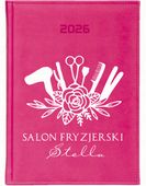 KALENDARZ A5 2026 TYGODNIOWY terminarz nadruk PLANER DLA FRYZJERKI FIRMOWY