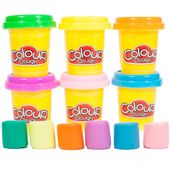 Ciastolina dla dzieci COLOUR 6 szt.