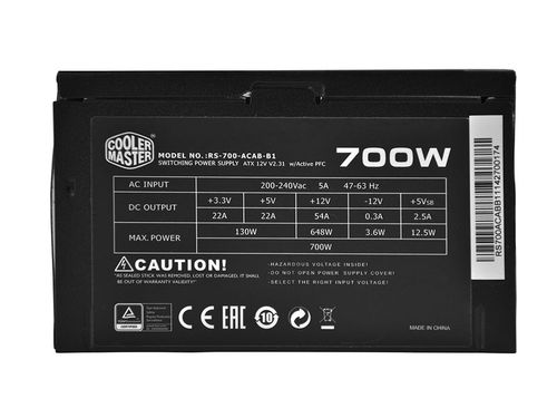 Zasilacz Cooler Master B700 ver.2 700W na Arena.pl