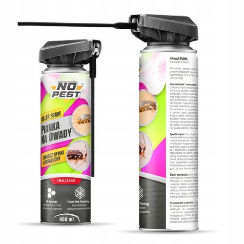 ŚRODEK PREPARAT NA MRÓWKI RYBIKI KARALUCHY PLUSKWY PIANKA NA OWADY NO na Arena.pl