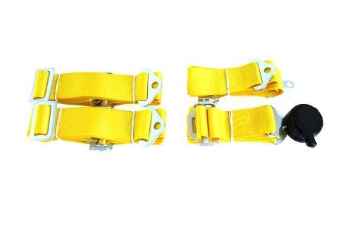 Pasy sportowe 4p 2" Yellow - Quick na Arena.pl