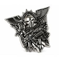 Space Marine | 4 cm | Metal | Przypinka Gamingowa | Warhammer 40k