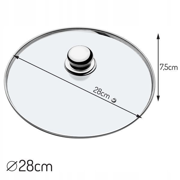 Pokrywka Uniwersalna Przykrywka Do Garnka 28cm zdjęcie 10