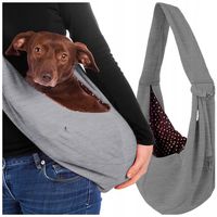 TORBA TRANSPORTOWA NOSIDŁO TRANSPORTER DLA PSA KOTA RAMIĘ WYGODNA KANGUR XL