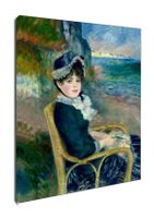 By the Seashore, Auguste Renoir - obraz na płótnie 40x50 cm
