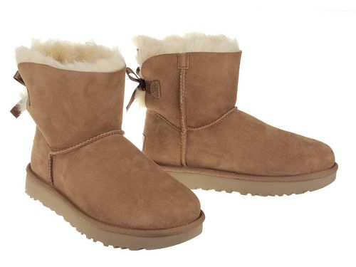 Buty UGG Mini Bailey Bow II 1016501-CHE - 39 na Arena.pl