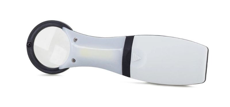 LUPA RĘCZNA 3X DIODA LED COB SZKŁO POWIĘKSZAJĄCE ZWY zdjęcie 3