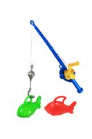 KOLOROWA WĘDKA Z RYBKAMI