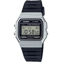 Zegarek Unisex Casio F-91 BIO RESIN STRAP - SILVER (Ø 35 mm)