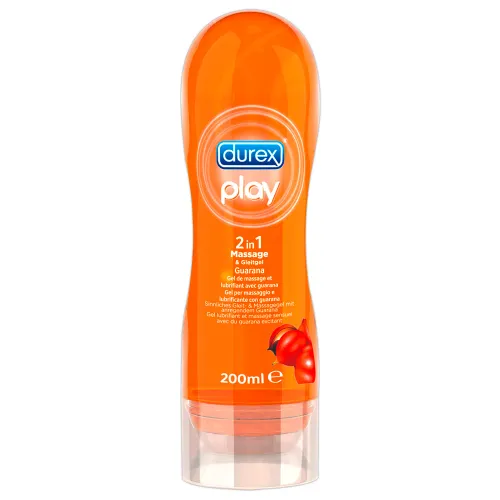 durex play 2in1 guarana żel do masażu i smar 200ml ekologiczny na Arena.pl