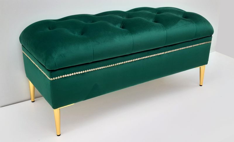 PUFA ŁAWKA Chesterfield zdjęcie 2