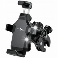Mocny Solidny Uchwyt Motocyklowy R18 Quick Lock Antywibracyjny Amortyzator