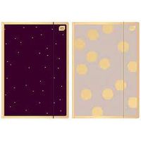 teczka z gumką a4+ satin gold 3 2933 a'10