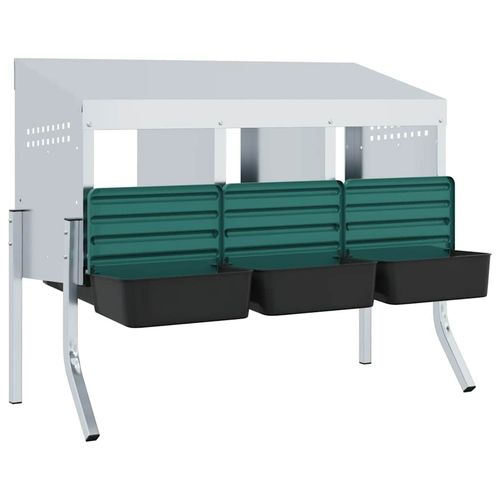 Kurnik lęgowy 3 komory z nogami ocynkowana stal na Arena.pl