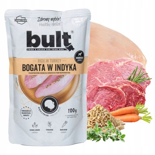 MOKRA KARMA DLA PSA BULT SASZETKI 30x 100g. MIĘSO ZESTAW MIX 6-SMAKÓW na Arena.pl