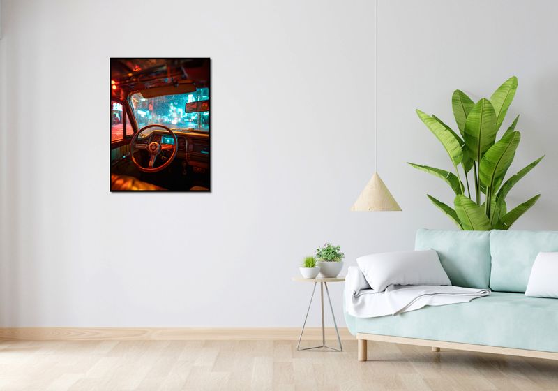 Plakat 60x80cm Nocny Kierowca zdjęcie 4