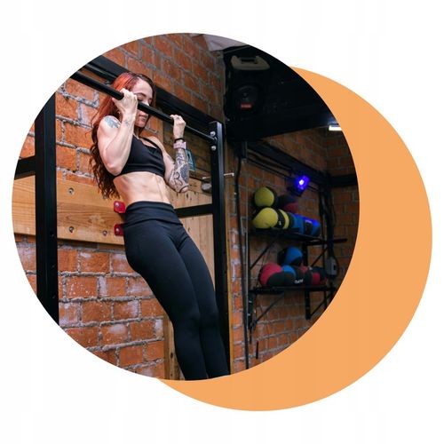 DRĄŻEK do podciągania ĆWICZEŃ rozporowy regulowany STALOWY mocny DO 150kg na Arena.pl