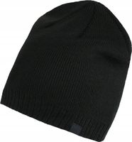 4F CZAPKA ZIMOWA OCIEPLANA BEANIE CZARNA rozmiar uniwersalny M458