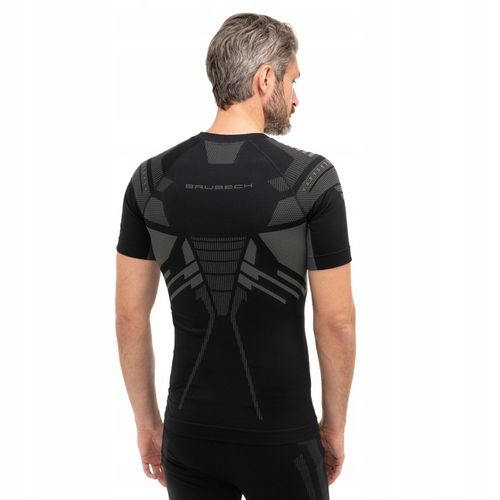 Męska koszulka TERMOAKTYWNA z krótkim rękawem BRUBECK DRY ODDYCHAJĄCA na Arena.pl