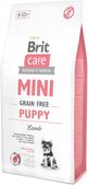 BRIT CARE MINI GRAIN FREE PUPPY LAMB 7kg