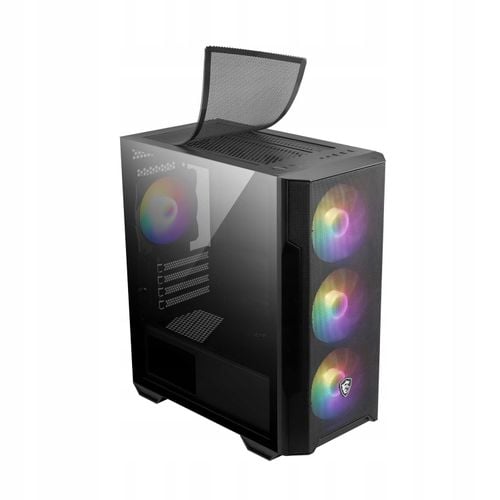 Obudowa MSI MAG FORGE M100R Micro Tower czarny na Arena.pl