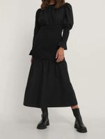 Na-Kd sukienka na co dzień klasyczna do połowy łydki R36