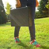 GRILL TURYSTYCZNY SKŁADANY WĘGLOWY PRZENOŚNY BBQ OGRODOWY DO OGRODU RUSZT