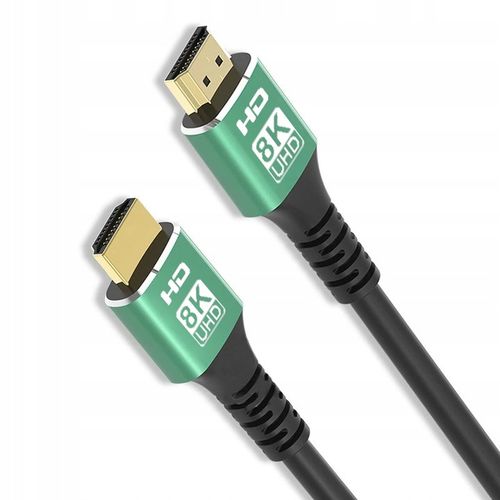 Kabel HDMI - HDMI 2.1 V PREMIUM 8K 4K 144Hz Mocny do Monitora na Arena.pl