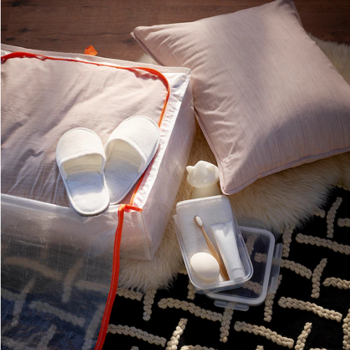 Pojemnik na ubrania pościel IKEA torba 55x49x19cm na Arena.pl