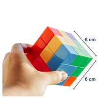 DLA DZIECI KOSTKI MAGNETYCZNE  MAGICZNE