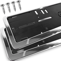 2xRAMKI POD TABLICĘ REJESTRACYJNĄ GALWANIZOWANE KOMPLET RAMEK DO TABLIC