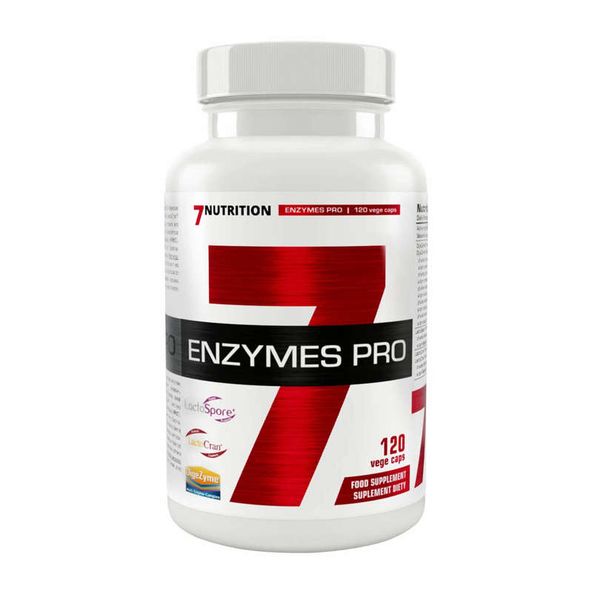 7Nutrition - Enzymes PRO - 120 vege kaps. zdjęcie 1