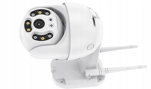 KAMERA ZEWNĘTRZNA WIFI IP OBROTOWA 4MPX MONITORING na Arena.pl