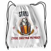 Plecak Dla Stryja Sportowy Szkolny Worek Torba Z Nadrukiem Ze Zdjęciem