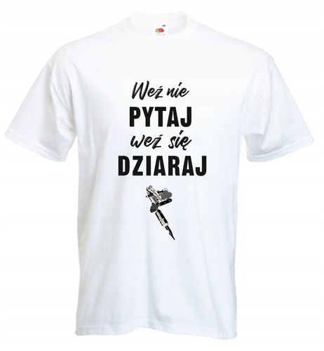 KOSZULKA koszulki z nadrukiem WEŹ NIE PYTAJ tanio! na Arena.pl