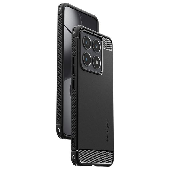 SPIGEN RUGGED ARMOR XIAOMI 14T MATTE BLACK zdjęcie 9