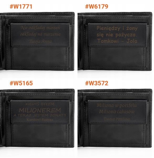 PORTFEL skórzany i PASEK na PREZENT MIKOŁAJKOWY zdjęcie 7