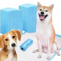 Maty Podkłady Dla Zwierząt Chłonne 60x60 cm 100 Sztuk+ Woreczki Gratis!
