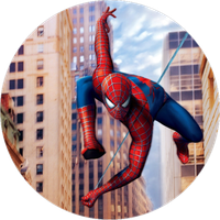 Opłatek na tort Spider Man Człowiek Pająk Postać Bohater Avengers