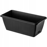 KADAX Skrzynka Balkonowa 40cm Doniczka Antracyt