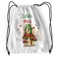 Plecak Dla Mileny Sportowy Szkolny Worek Torba Z Nadrukiem Ze Zdjęciem