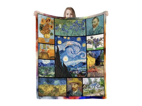 Koc - V. van Gogh, kolaż wzór 1 na Arena.pl