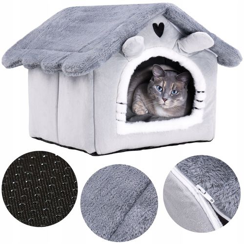 LEGOWISKO DLA KOTA KOTÓW DOMEK BUDKA KOJEC PLUSZOWY PODUSZKA POSŁANIE BUDA na Arena.pl